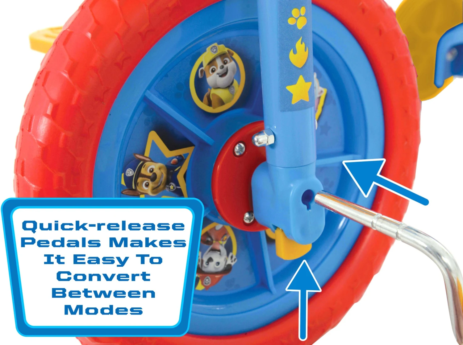 Paw Patrol 2 In 1 Training Bike - 10" Wheel 13 Paw Patrol 2 In 1 Training Bike - 10" Wheel - Image 11
