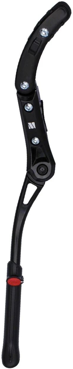 M:Part Essential Adjustable Kickstand 24-29", Chainstay/Seatstay Mount 20kg, Black